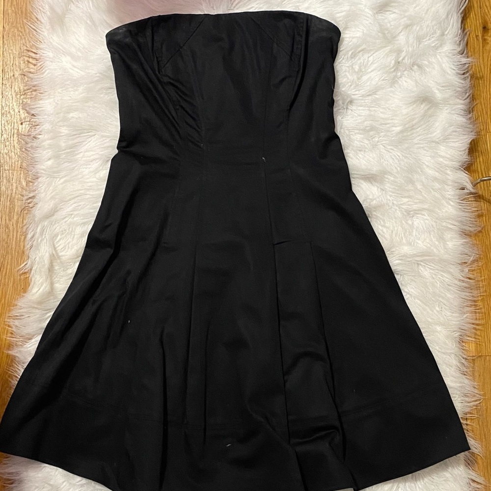 Strapless Black Dress